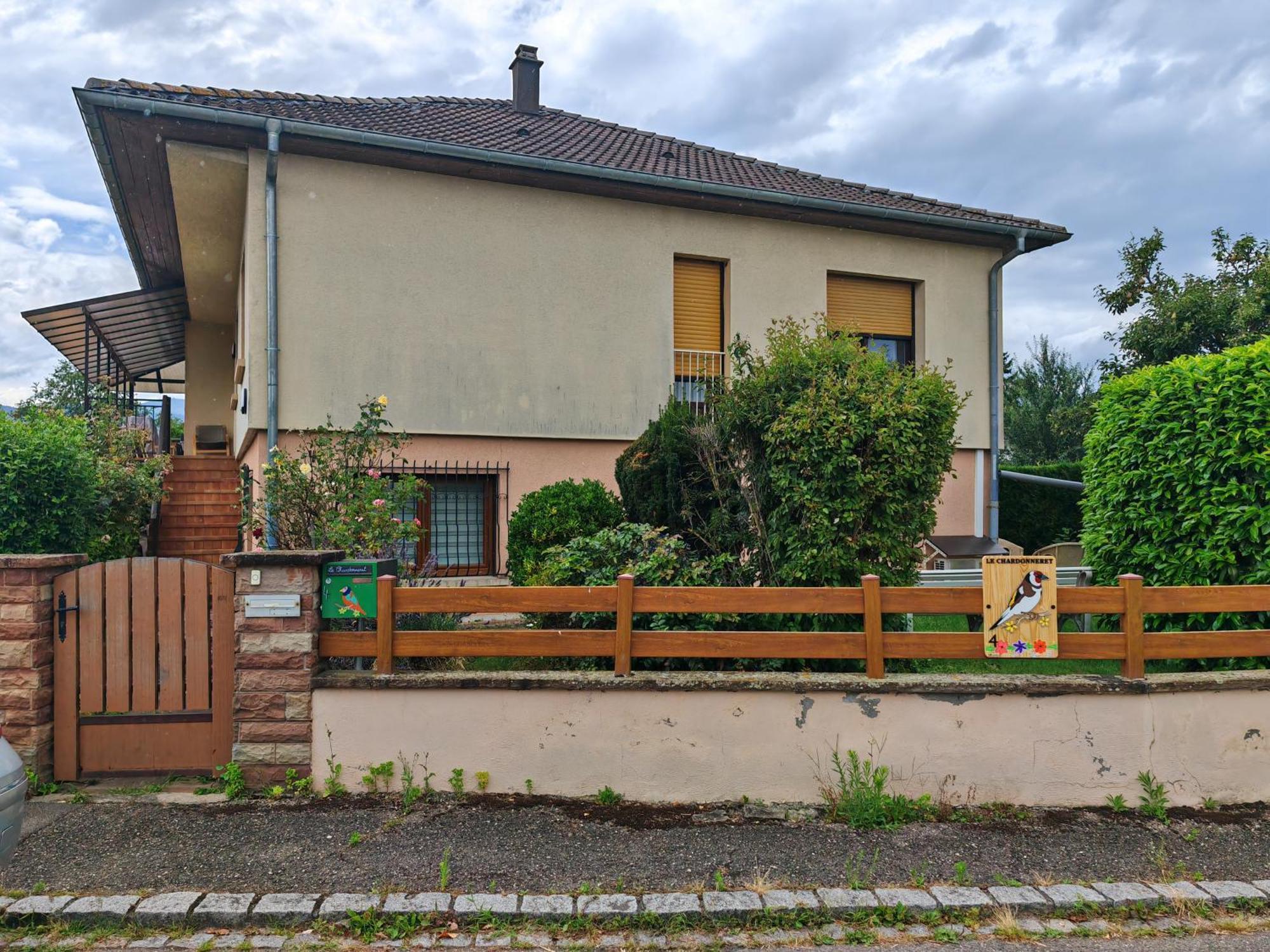 Appartement " Le Chardonneret " Issenheim Kültér fotó
